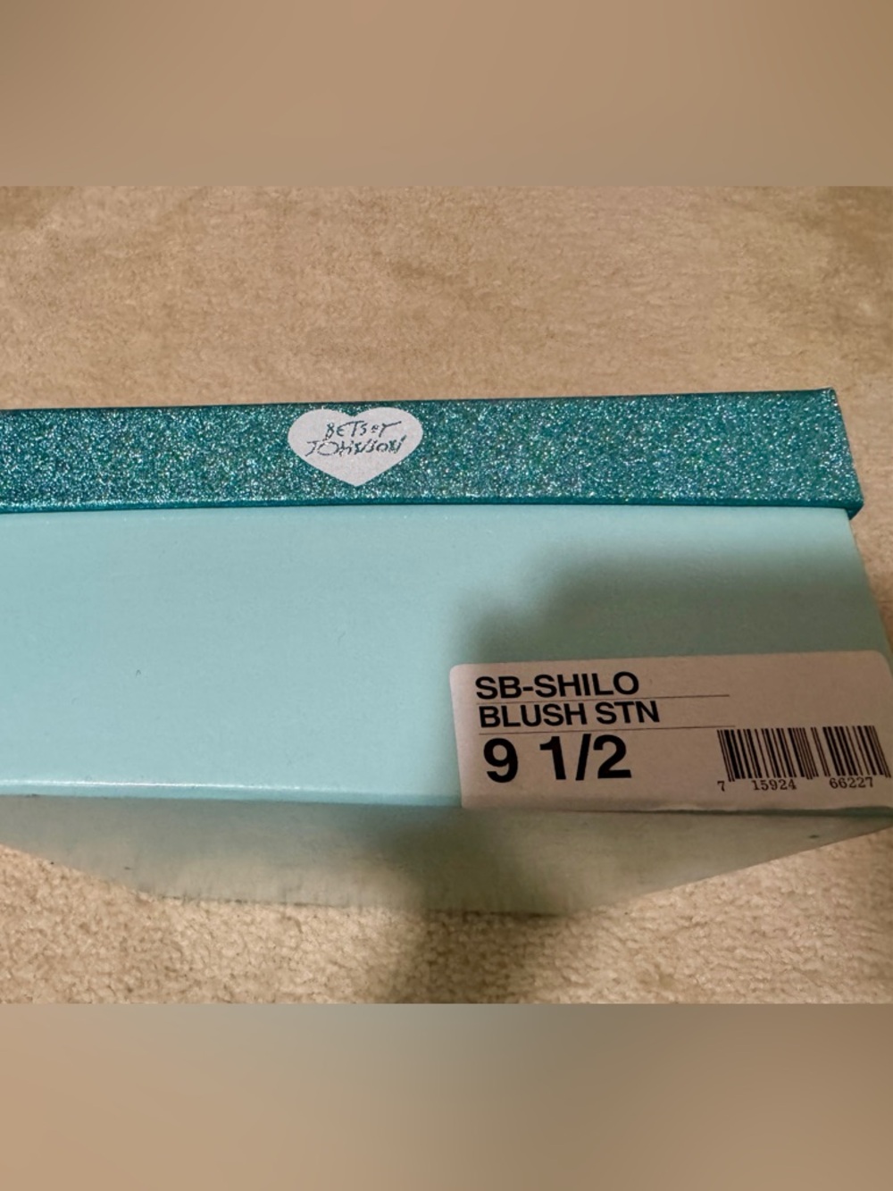 NWT! Blue by Betsey Johnson Heels Size 9.5 - Picture 5 of 5